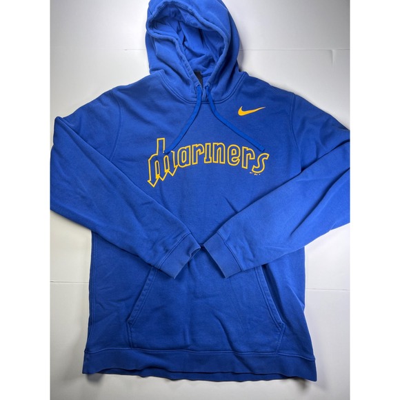 Nike Other - Nike Seattle Mariners Hoodie Mens XL Blue Cooperstown Collection Pullover MLB
